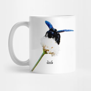 Blue Bee / Swiss Artwork Photography Mug